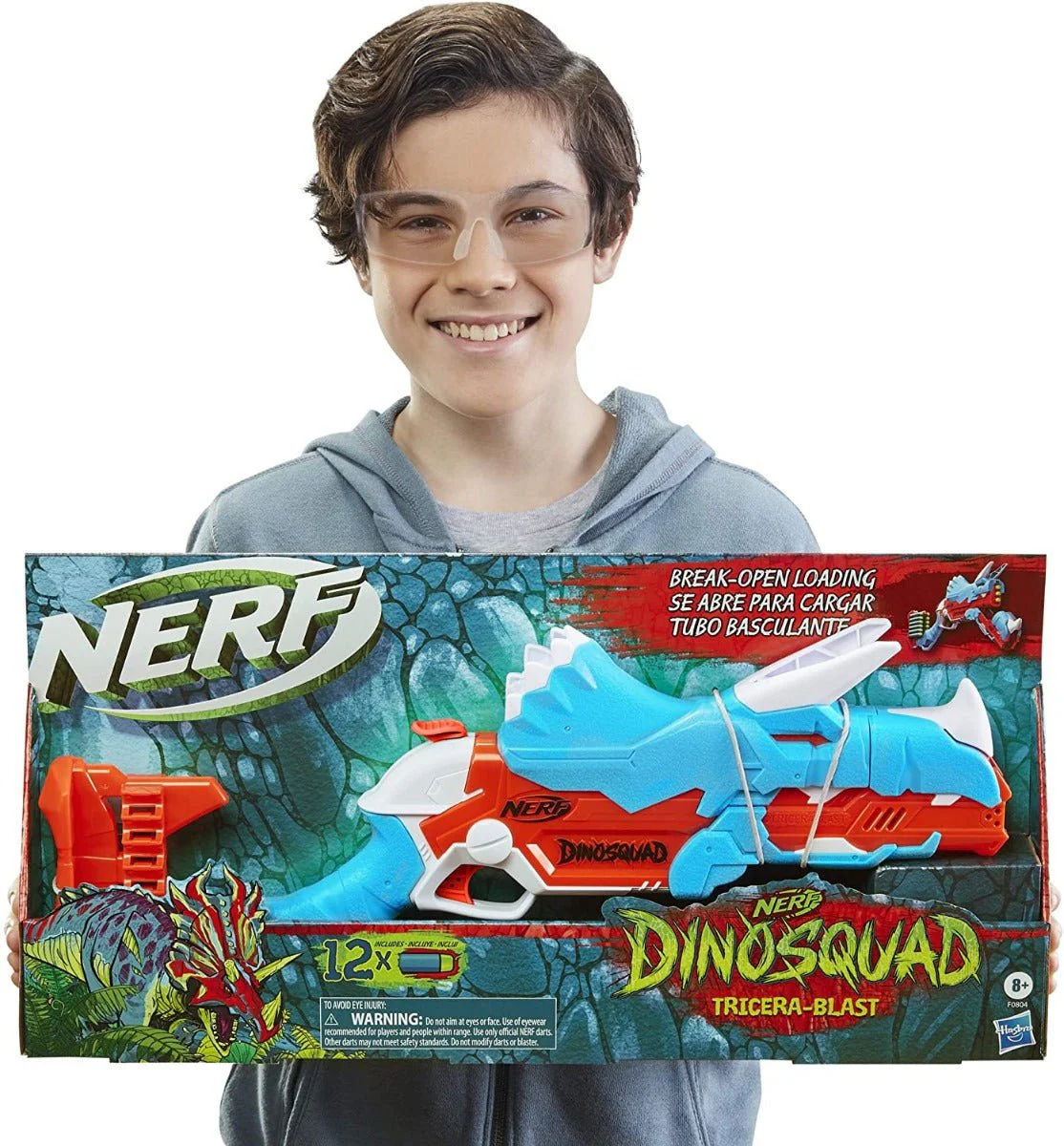 Nerf Tricerblast Gun Blaster F0803 - Image 7