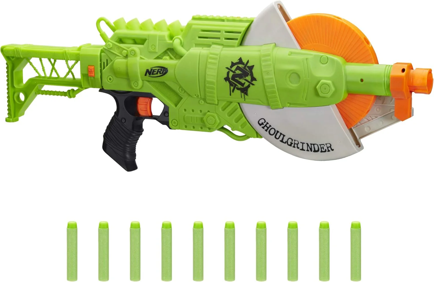 Nerf Zombie Strike Ghoulgrinder Blaster E6184