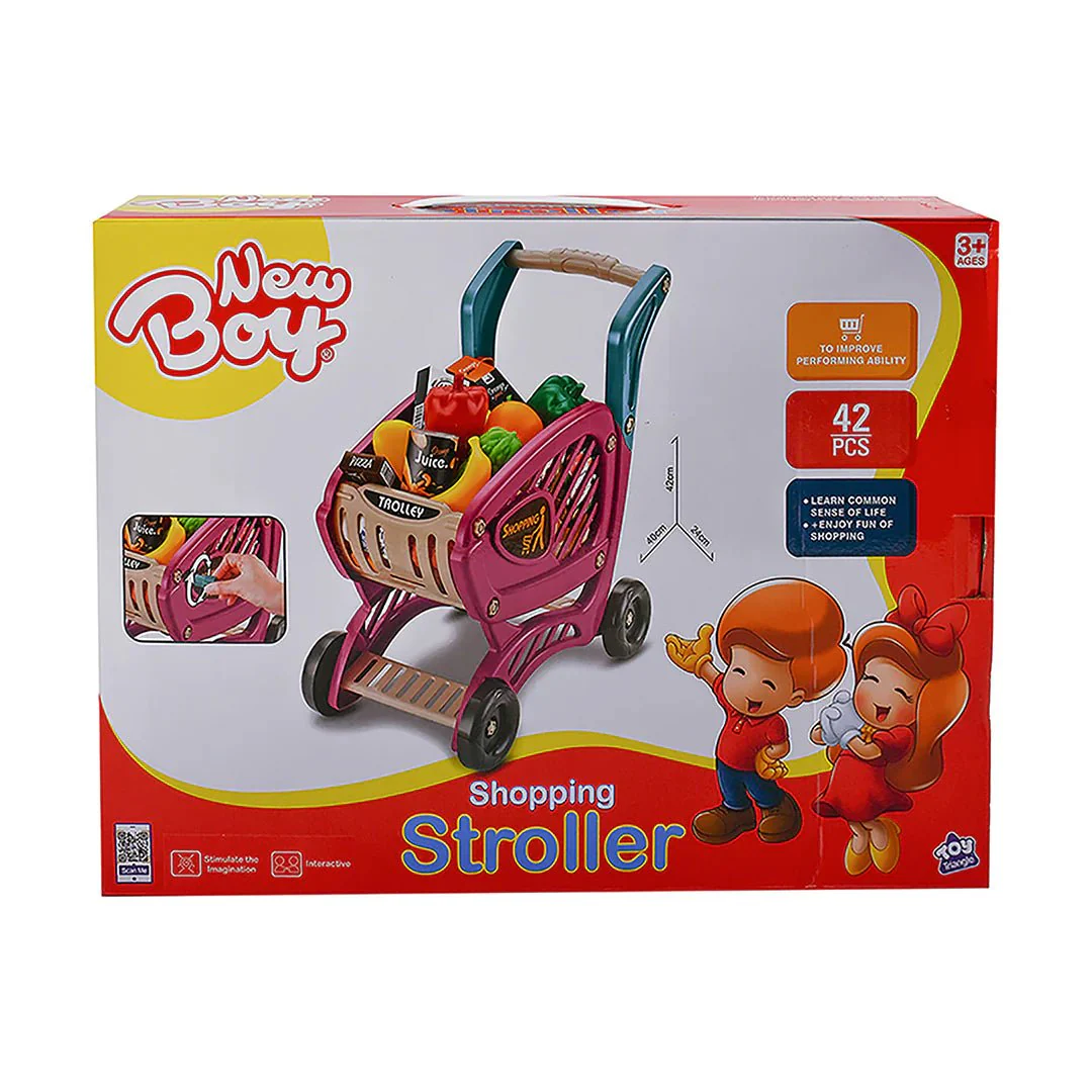 New Boy Shopping Stroller 42-Pcs NB-697988