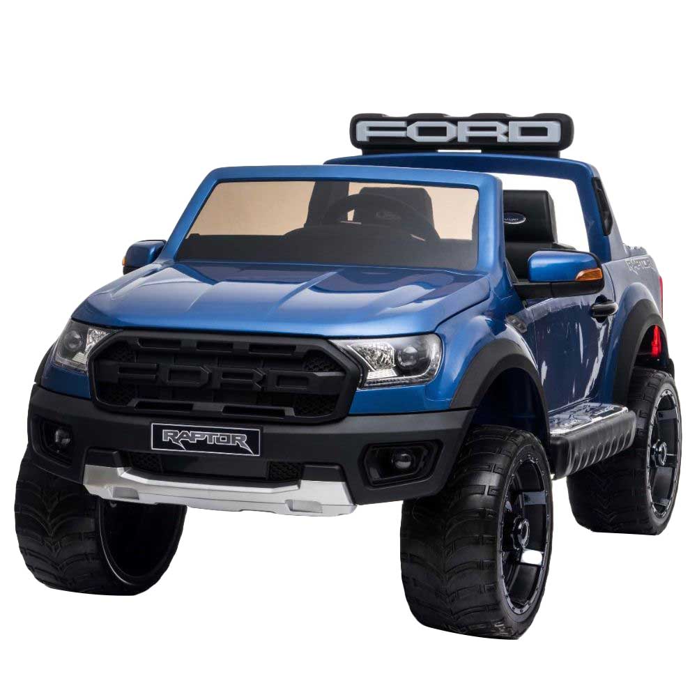 New Licensed Ford Raptor Ride on Car (Blue)