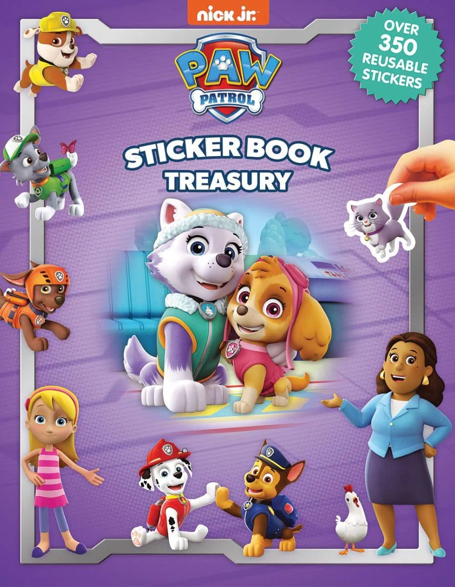 Nick Paw Patrol Girls Sticker Book Treasury 2764349076