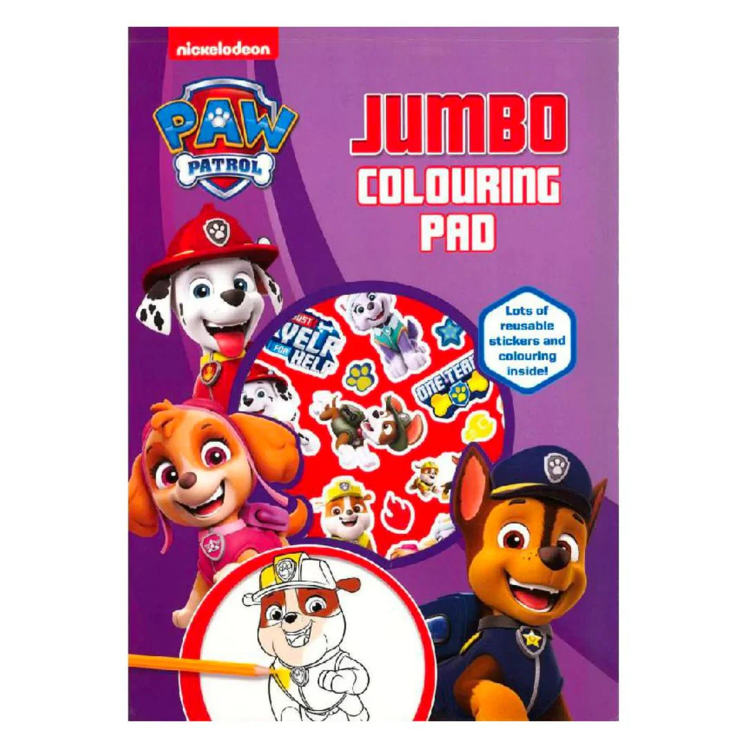 Nickelodeon Paw Patrol Jumbo Colouring Pad 3359/PWJC