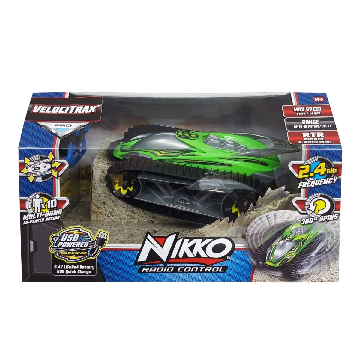 Nikko Radio Controlled Velocitrax 11inch Assorted 10030 - Image 2