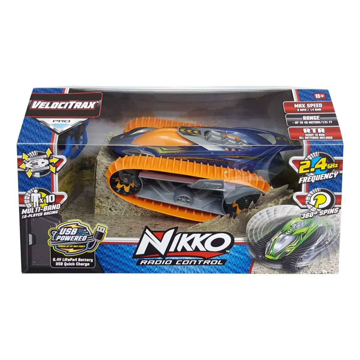 Nikko Radio Controlled Velocitrax 11inch Assorted 10030 - Image 4