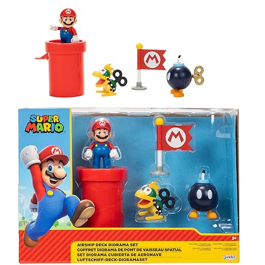 Nintendo Airship Deck Diorama Set 2.5-Inch 41634