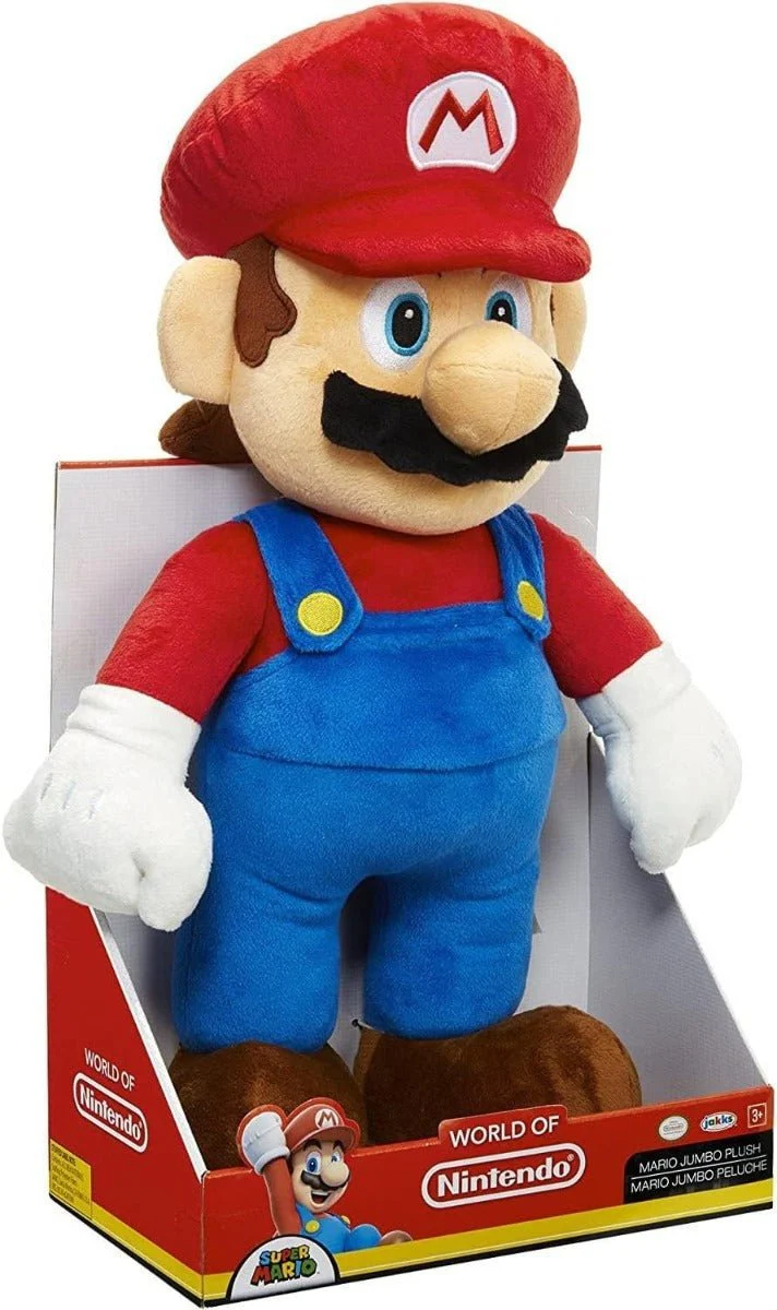 Nintendo Jumbo Basic Plush Mario 64456 - Image 2