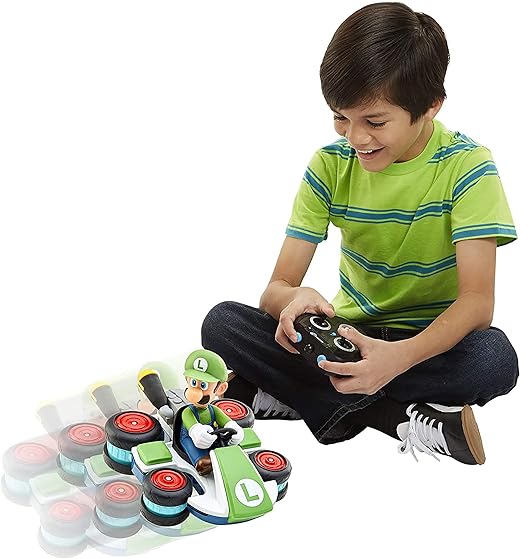 World of Nintendo Luigi Mini Anti-Gravity RC Racer 8988 - Image 4