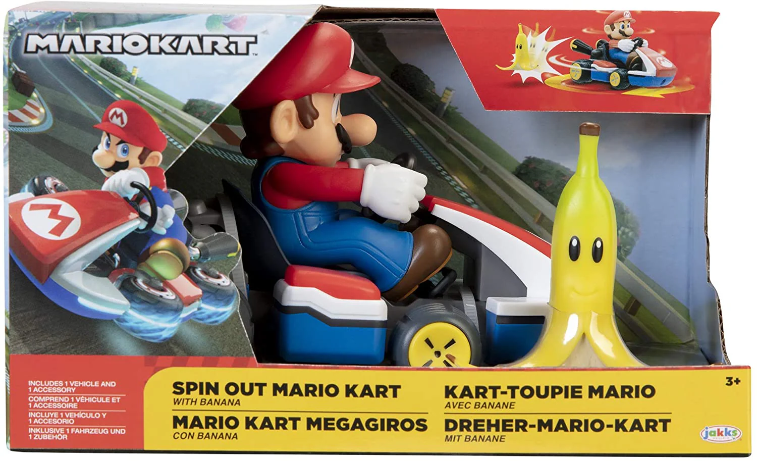 Nintendo Spin Out Mario Kart 2.5inch Assorted 86000 - Image 5