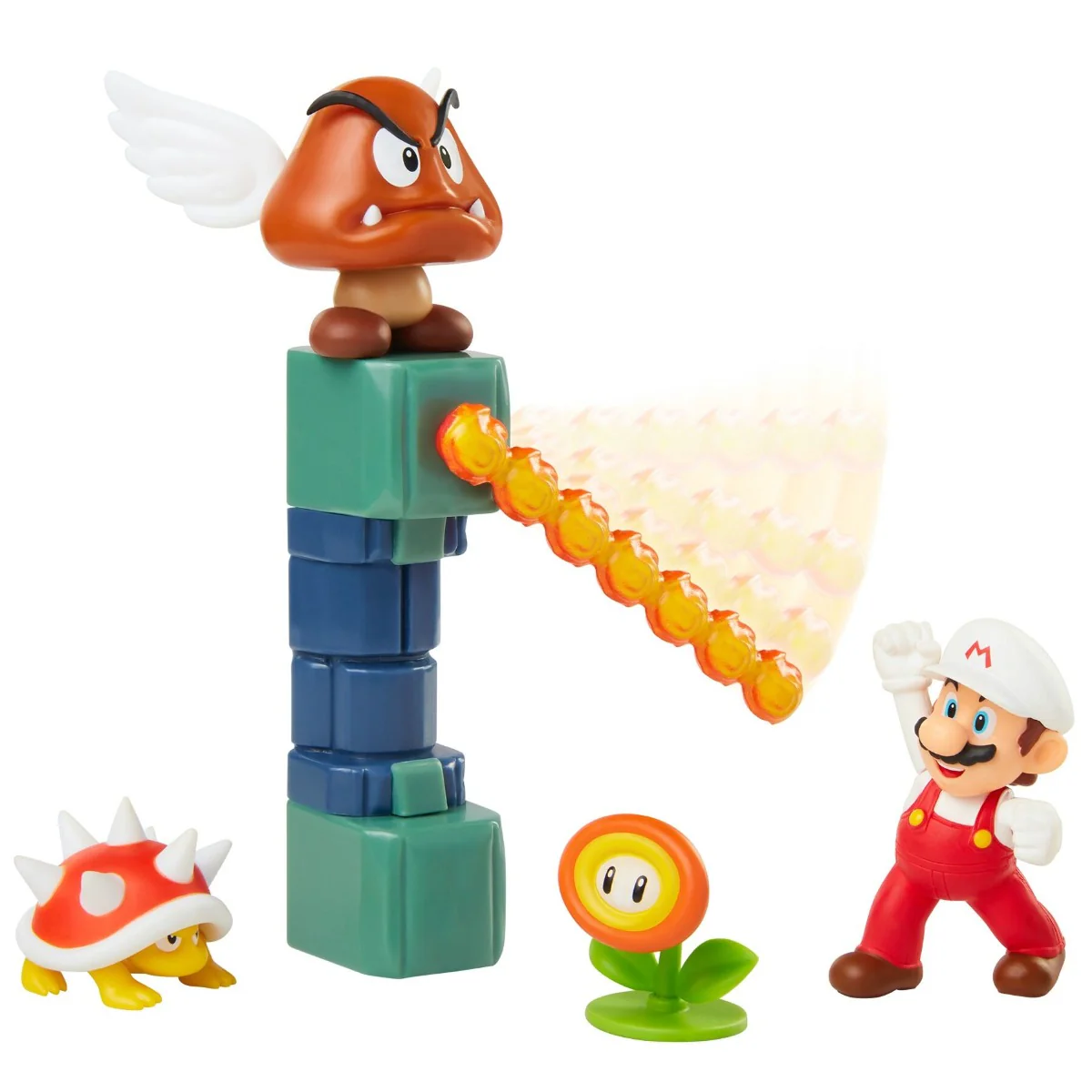 Nintendo Super Mario Lava Castle Diorama Set - Image 3