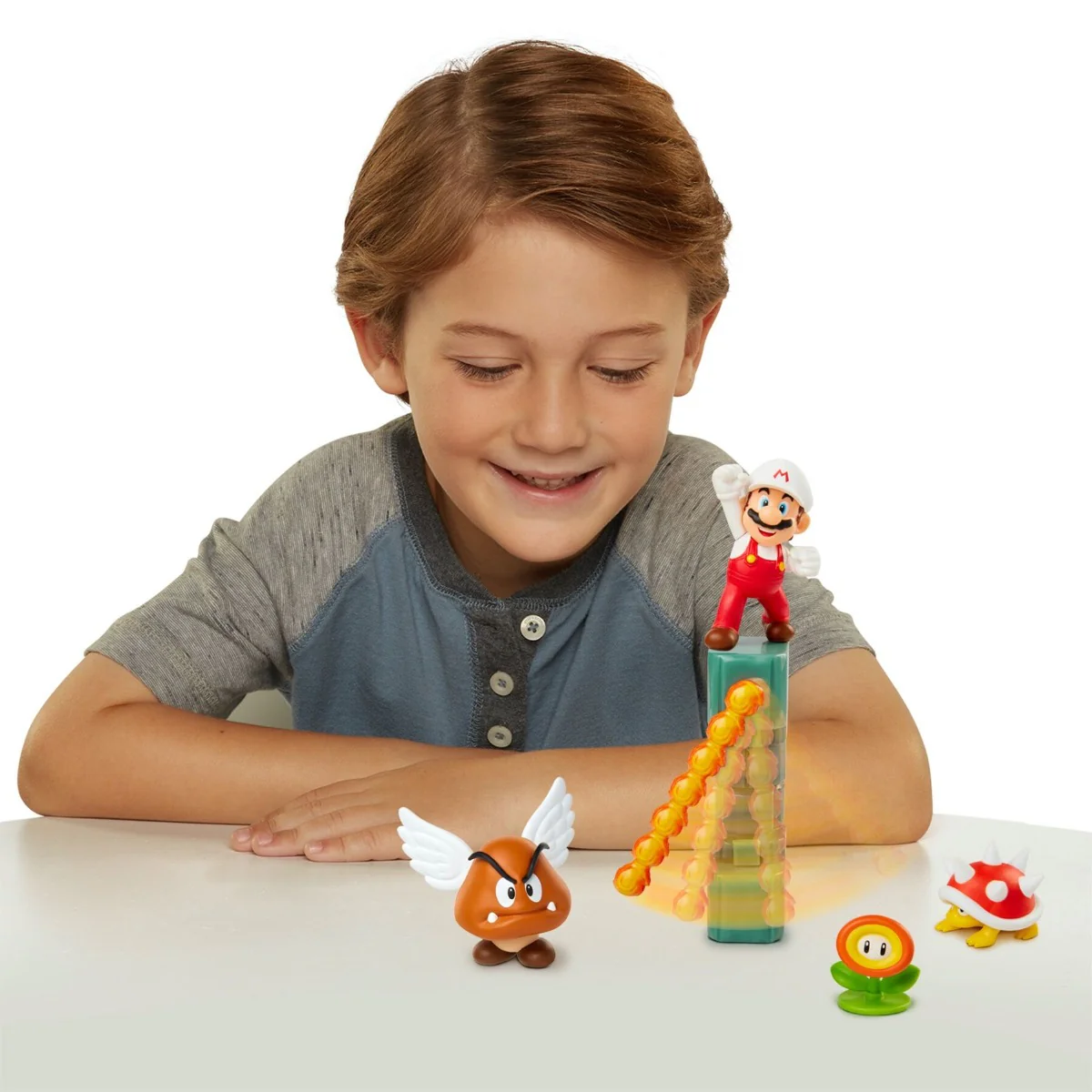 Nintendo Super Mario Lava Castle Diorama Set - Image 4