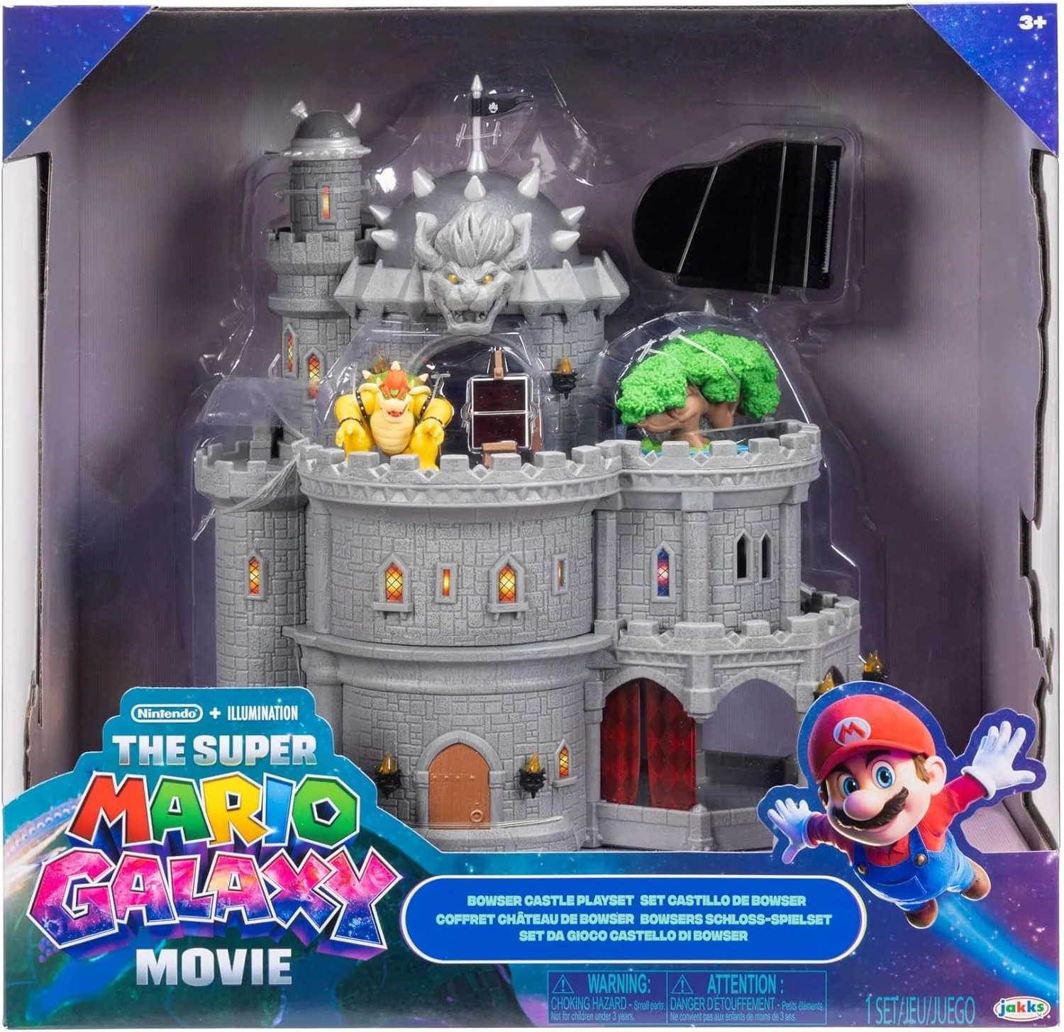 Nintendo Super Mario2 Movie Deluxe Bowser Castle Playset 43225-NIN - Image 3