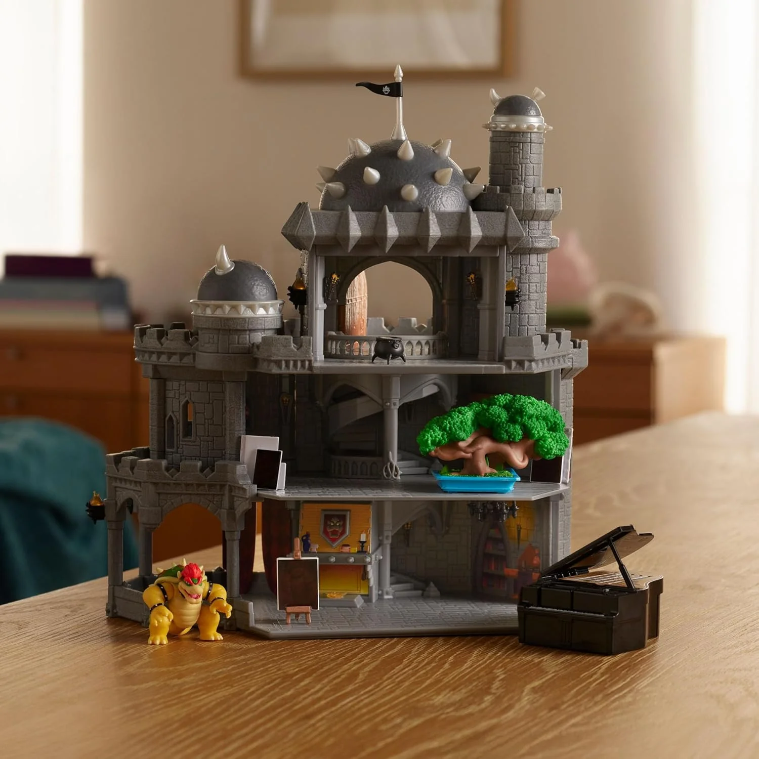 Nintendo Super Mario2 Movie Deluxe Bowser Castle Playset 43225-NIN - Image 9
