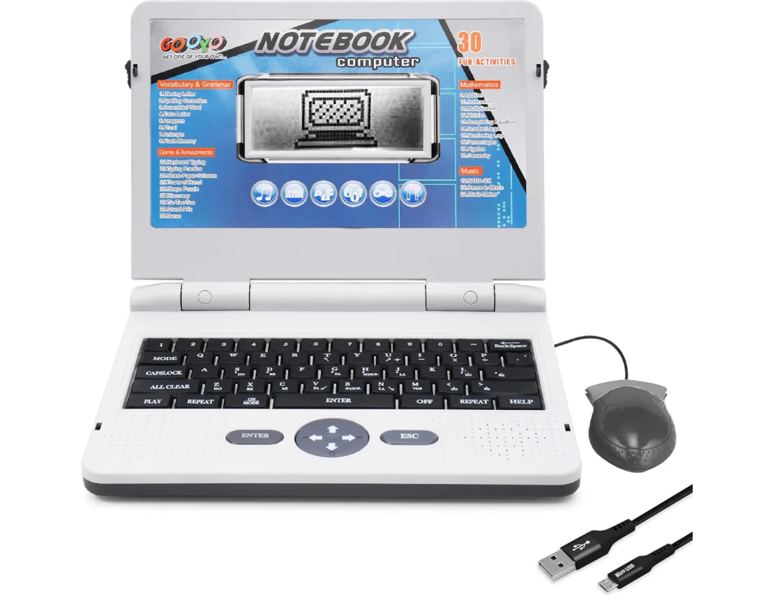 Notebook Computer Playset Black QX-1041E