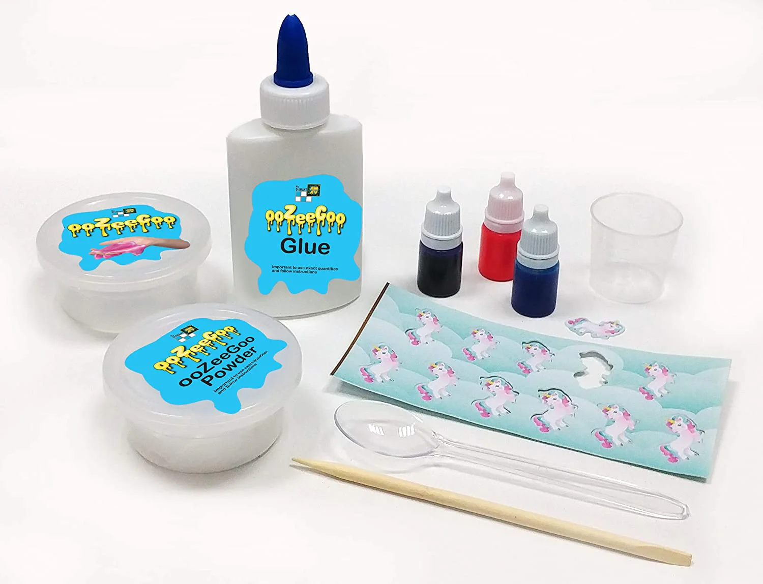 OoZeeGoo Unicorn or Glow-in-the-Dark Slime 7870 - Image 3