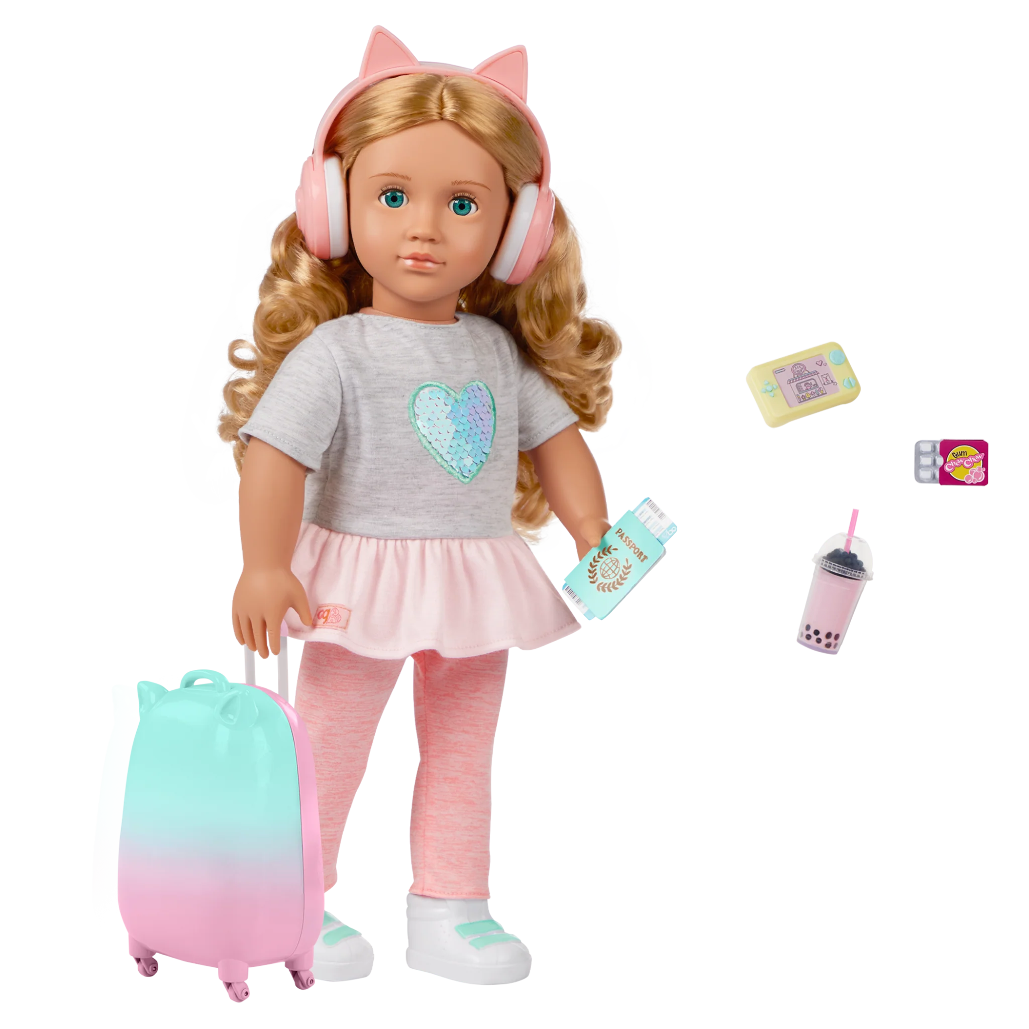 Our Generation Activity Travel Doll With Accessories Linzi BD31709Z - Image 3