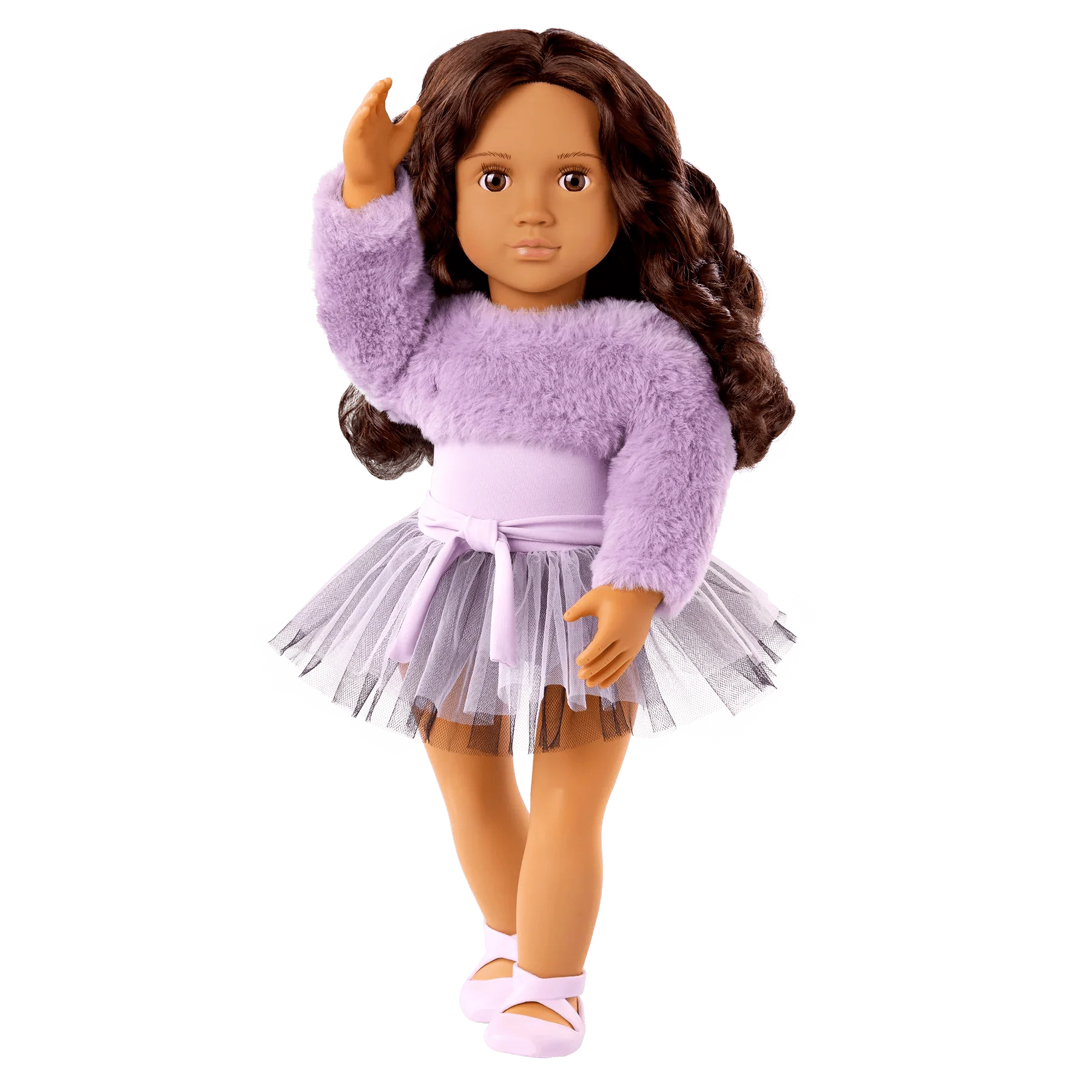 Our Generation Ballerina Doll With Fur Shrug Jovanna BD31706Z