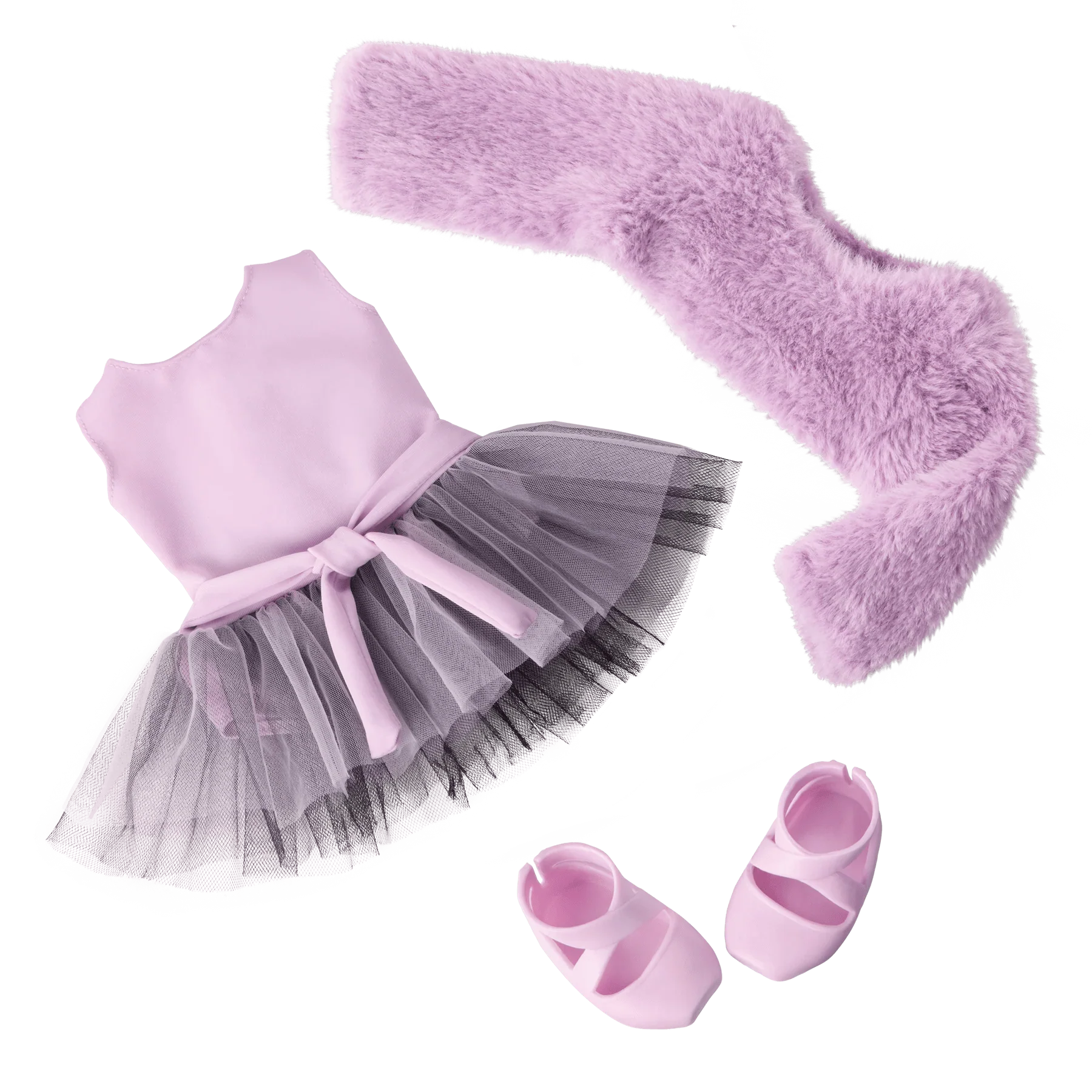 Our Generation Ballerina Doll With Fur Shrug Jovanna BD31706Z - Image 3