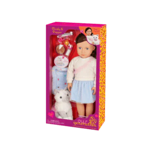 Our Generation Doll And Pet Kitten With Acc. BD31532Z - Image 2