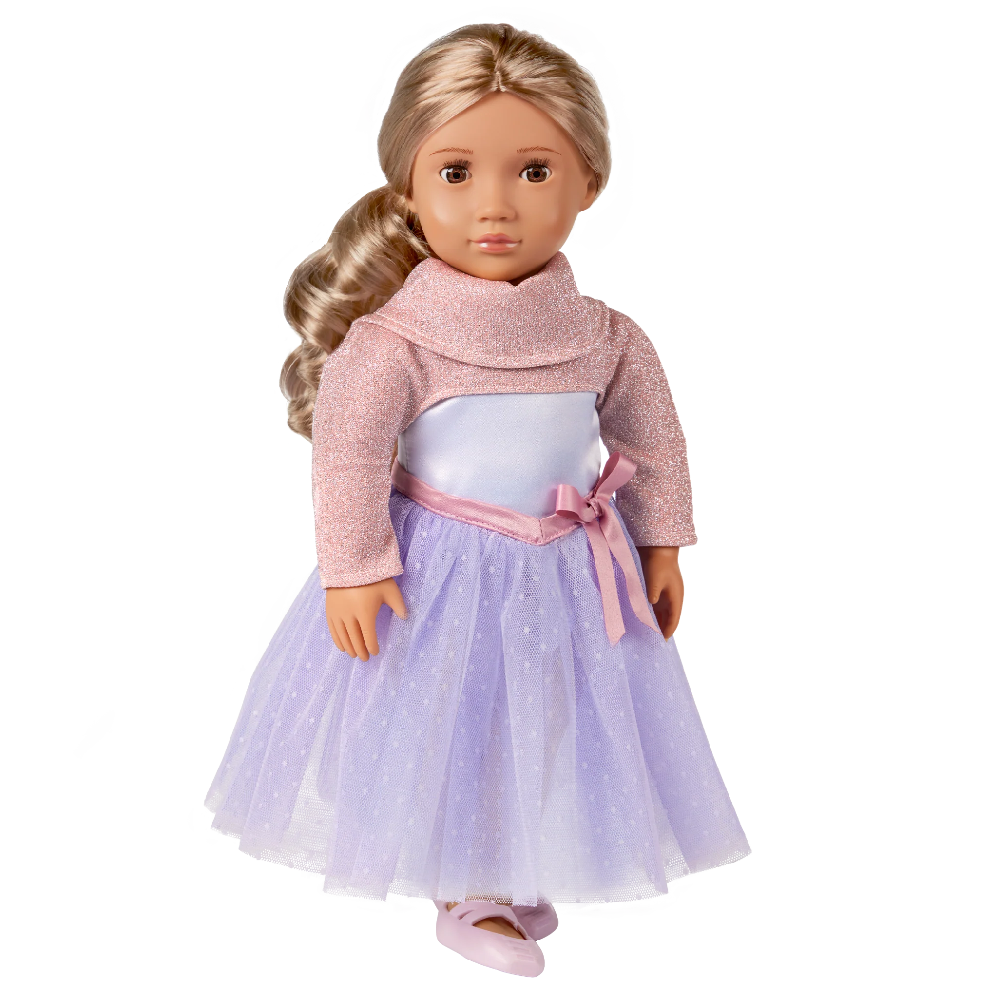 Our Generation Doll With Ballerina Dress & Sweater Jillie BD31597Z - Image 3