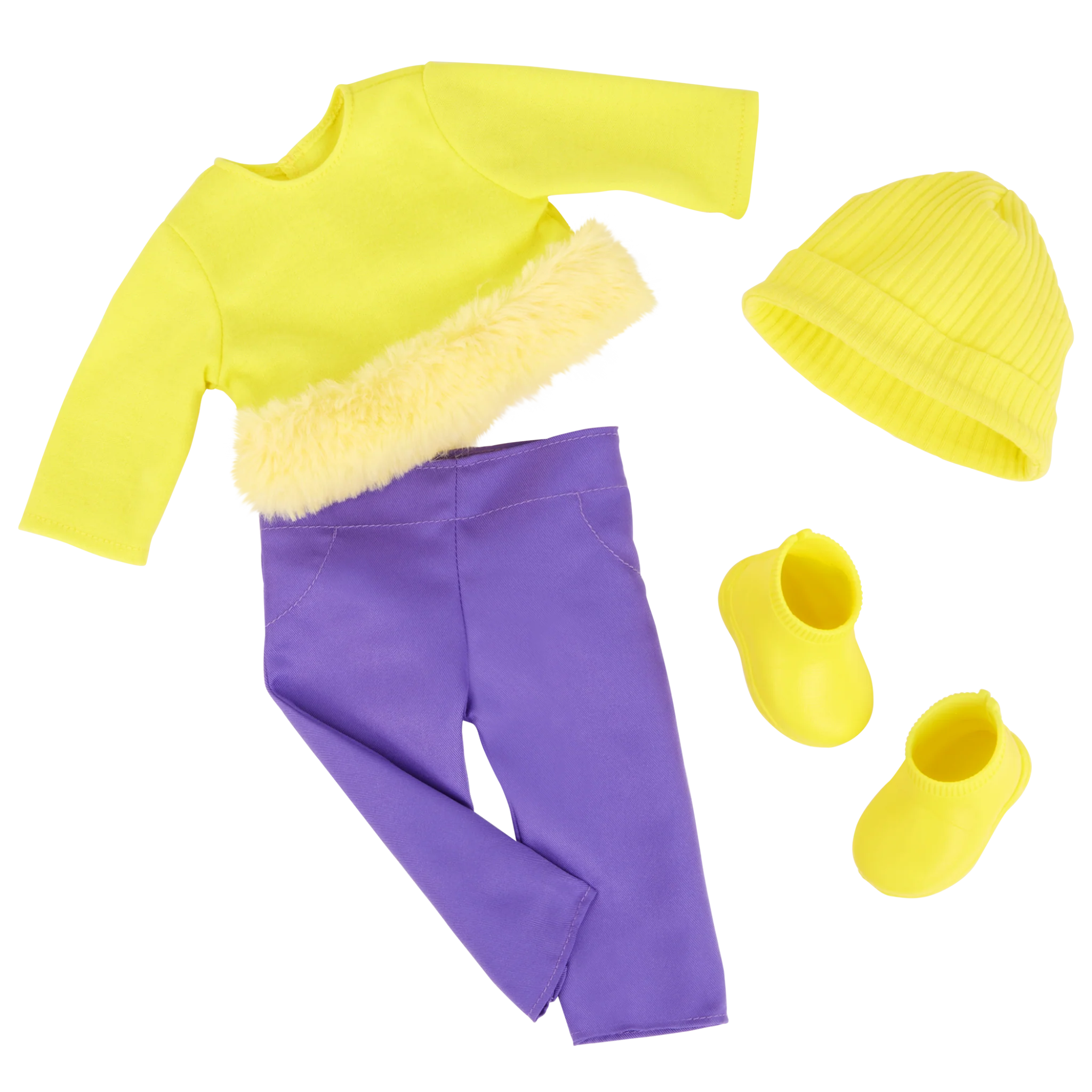 Our Generation Doll With Color Block Outfit Sola BD31555Z - Image 2