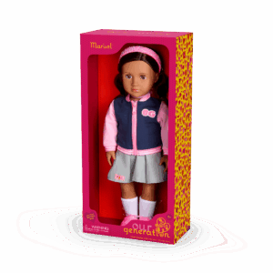Our Generation Doll With School Outfit And Bomber Jacket BD31741Z - Image 2