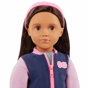 Our Generation Doll With School Outfit And Bomber Jacket BD31741Z - Image 4