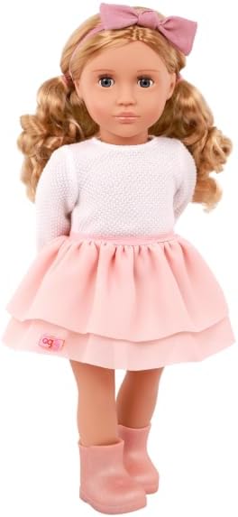 Our Generation Effie Doll With Pink Frilly Skirt Outfit - Image 3