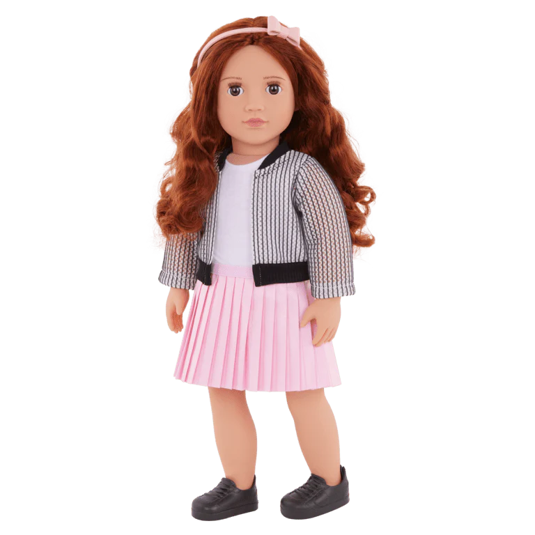 Our Generation Jacinta Doll With Jacket And Skirt - Image 3