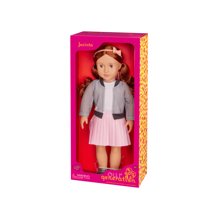 Our Generation Jacinta Doll With Jacket And Skirt - Image 7