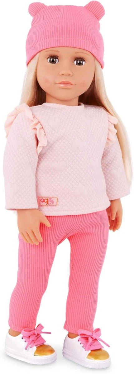 Our Generation Joyce Doll With Sweatsuit And Beanie Hat - Image 4