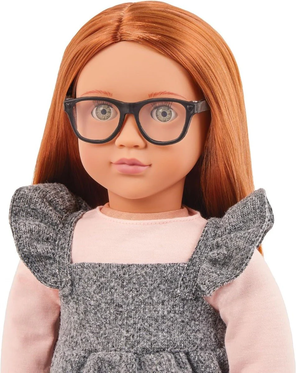 Our Generation Kelly Doll In School Dress And Heart Patches - Image 5
