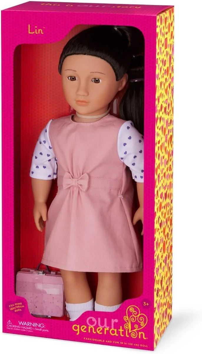 Our Generation Lin Doll With School Uniform - Image 2
