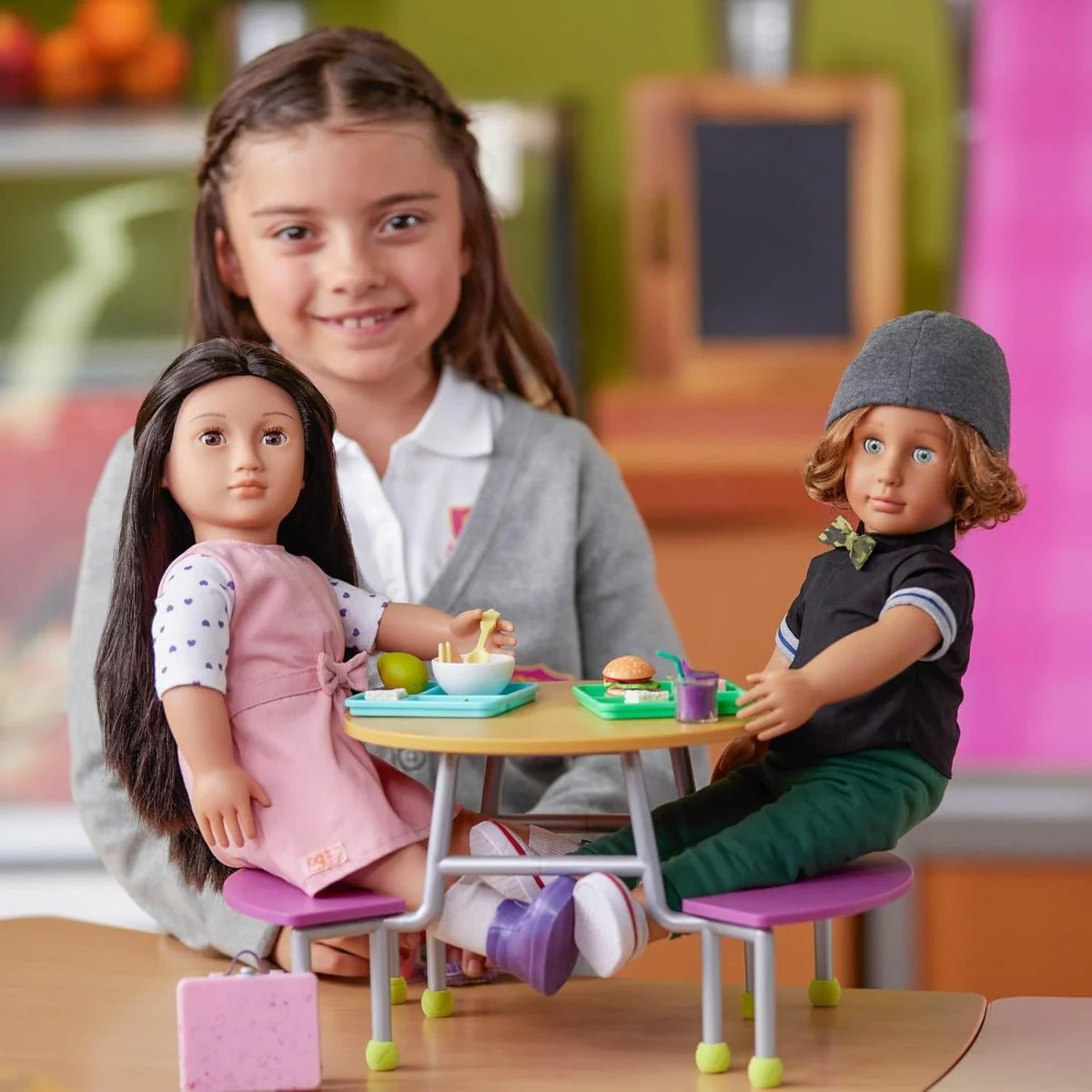 Our Generation Lin Doll With School Uniform - Image 6