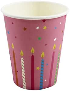 Paper Cups 9Oz Happy Birthday 6-Pcs 0834001 - Image 2