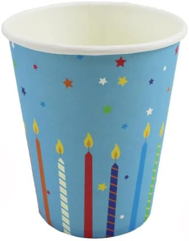 Paper Cups 9Oz Happy Birthday 6-Pcs 0834004 - Image 2