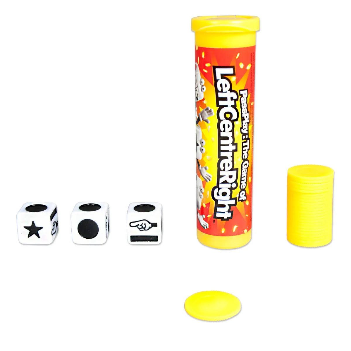 PassPlay Left Centre Right LCR Dice Game 6018596 - Image 2