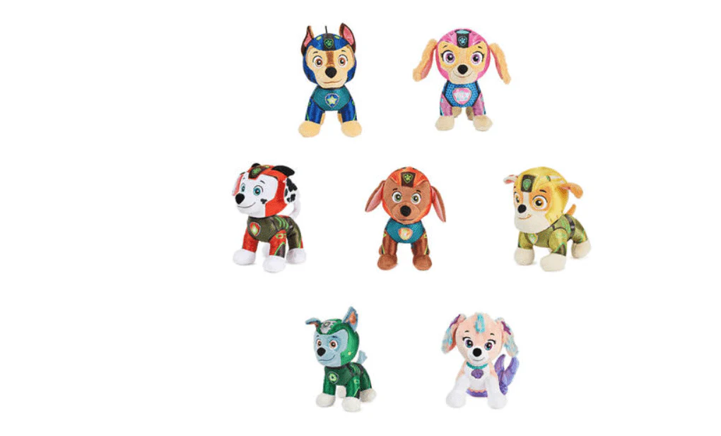 Paw Patrol Aqua Pups Basic Plush Asst 6066804