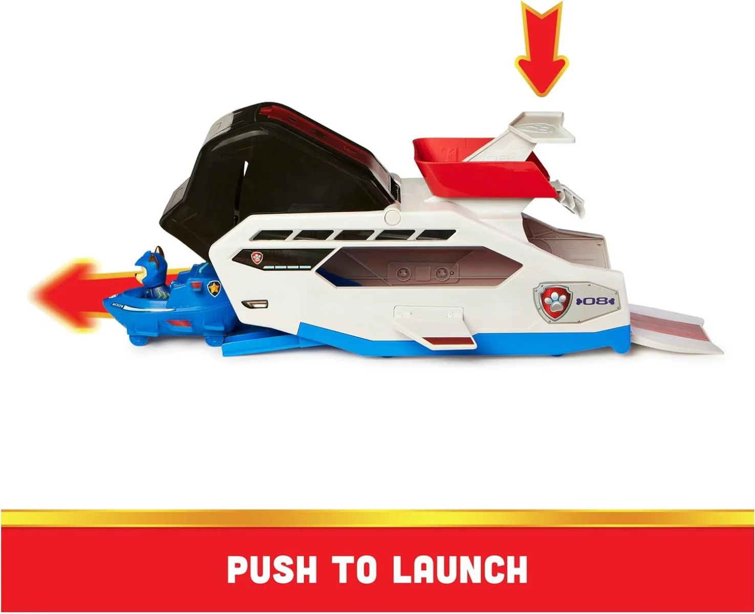 Paw Patrol Aqua Whale Patroller 6065308 - Image 5