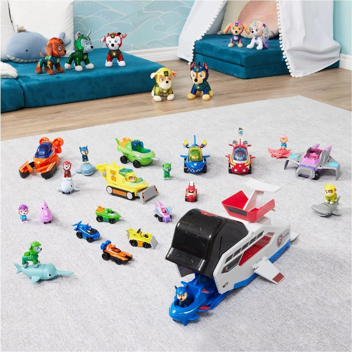 Paw Patrol Aqua Whale Patroller 6065308 - Image 6