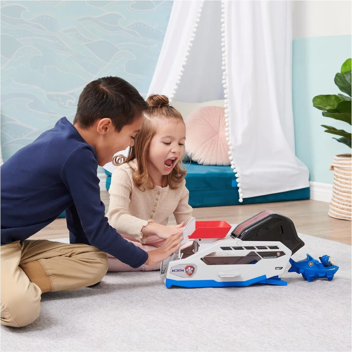 Paw Patrol Aqua Whale Patroller 6065308 - Image 7