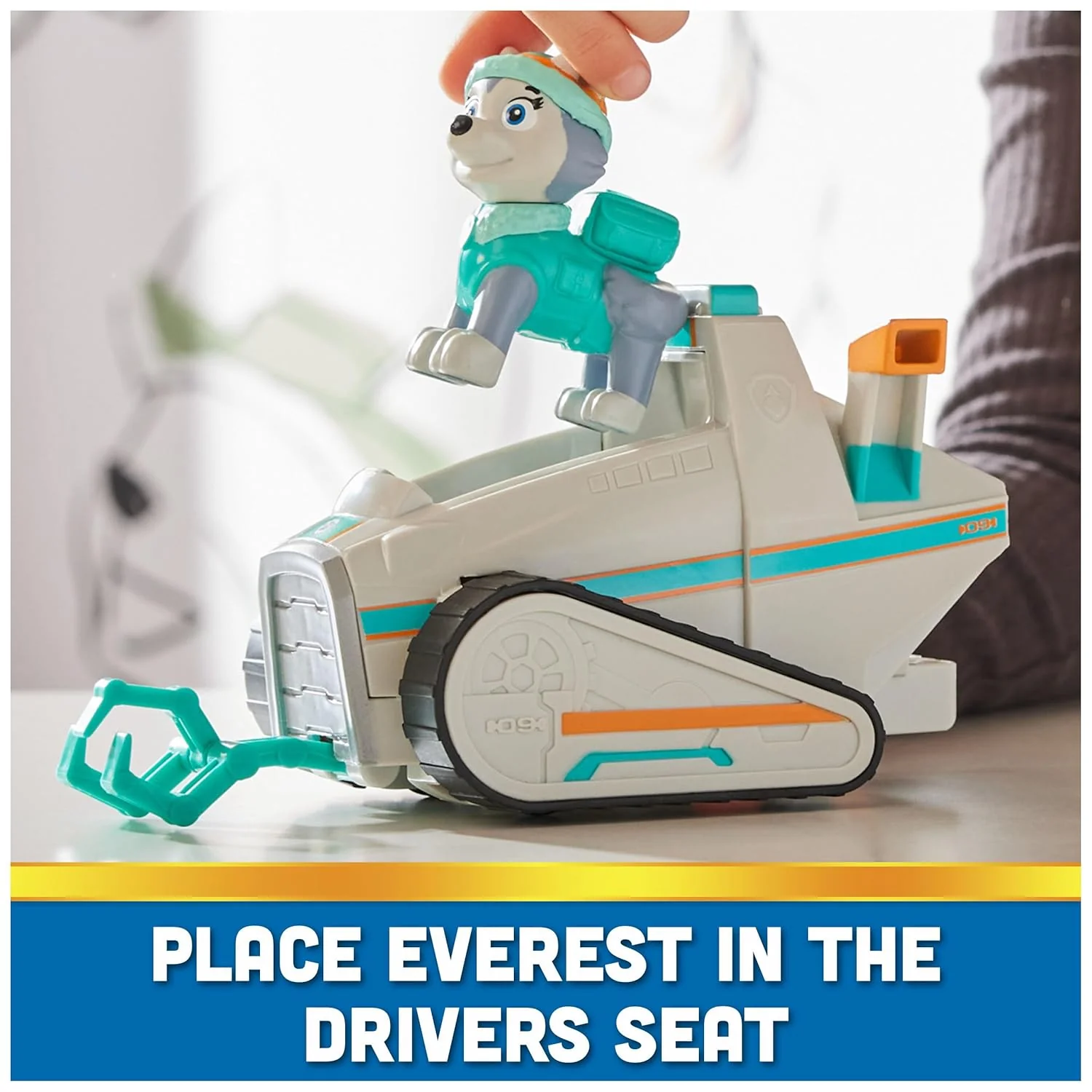 Paw Patrol Deluxe Snowmobile Vehicle Everest  6071111 - Image 5