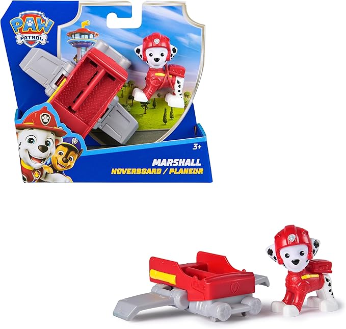 Paw Patrol Marshall Hoverboard Vehicle with Collectible Figure