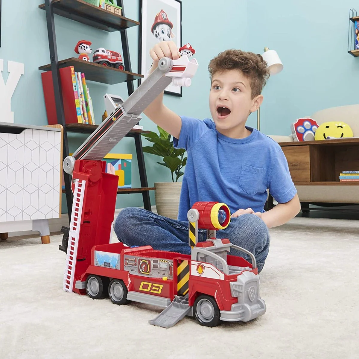 PAW Patrol Movie Marshall's Transforming City Fire Truck 6060444 - Image 3