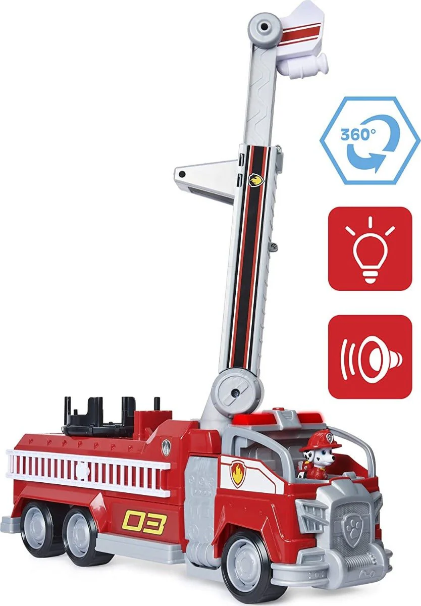PAW Patrol Movie Marshall's Transforming City Fire Truck 6060444 - Image 6