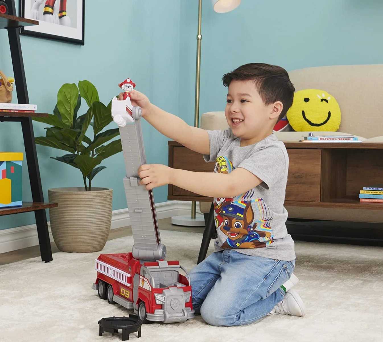 PAW Patrol Movie Marshall's Transforming City Fire Truck 6060444 - Image 7
