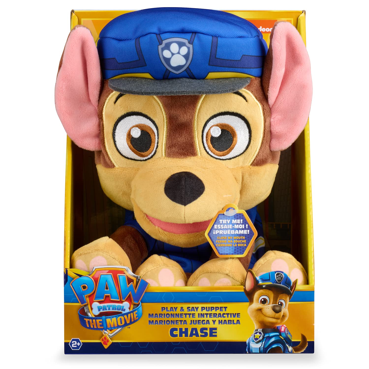 Paw Patrol Movie Play & Say Puppet - Chase 1602/1600 - Image 3