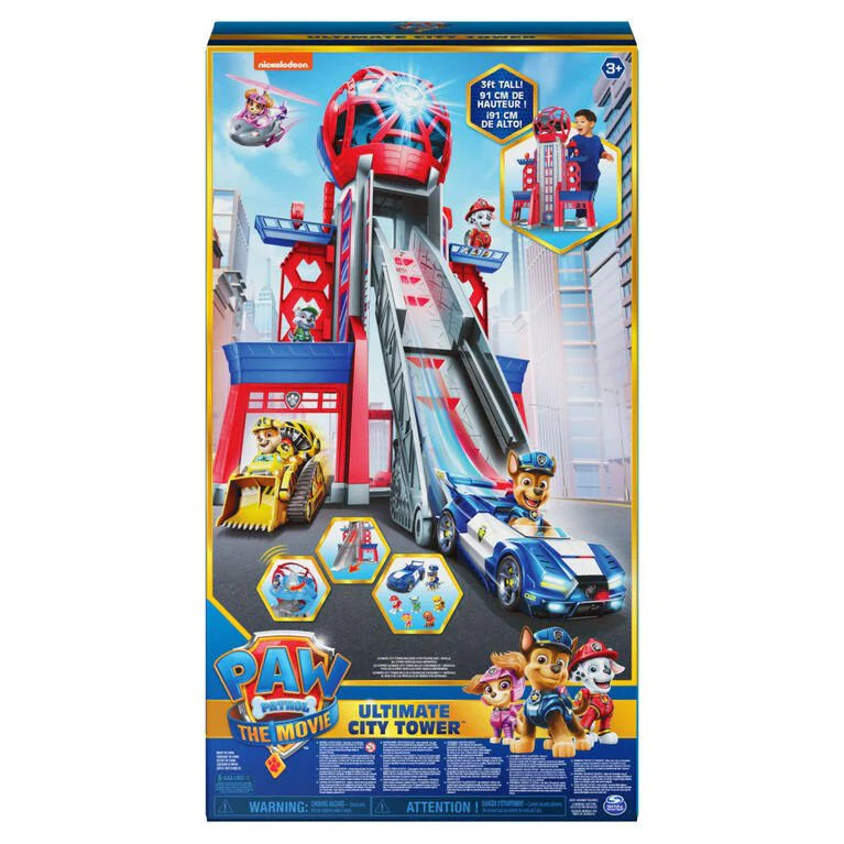 PAW Patrol Movie Ultimate City Transforming Tower Playset 6060353 - Image 2