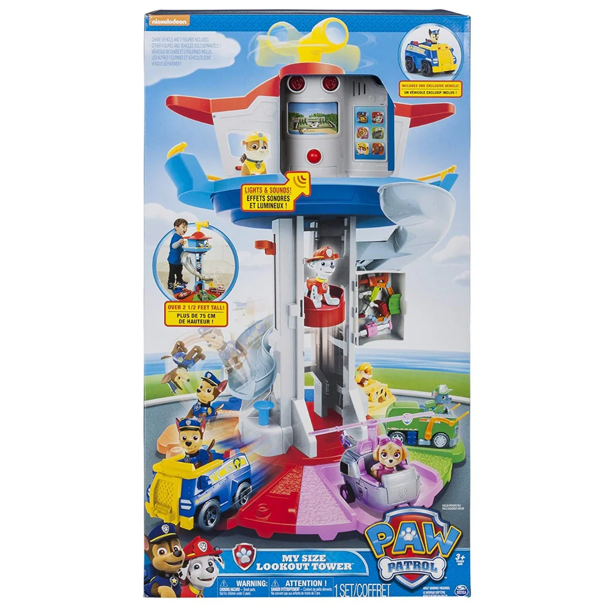 Paw Patrol My Size Lookout Tower with Exclusive Vehicle 6037842 - Image 2