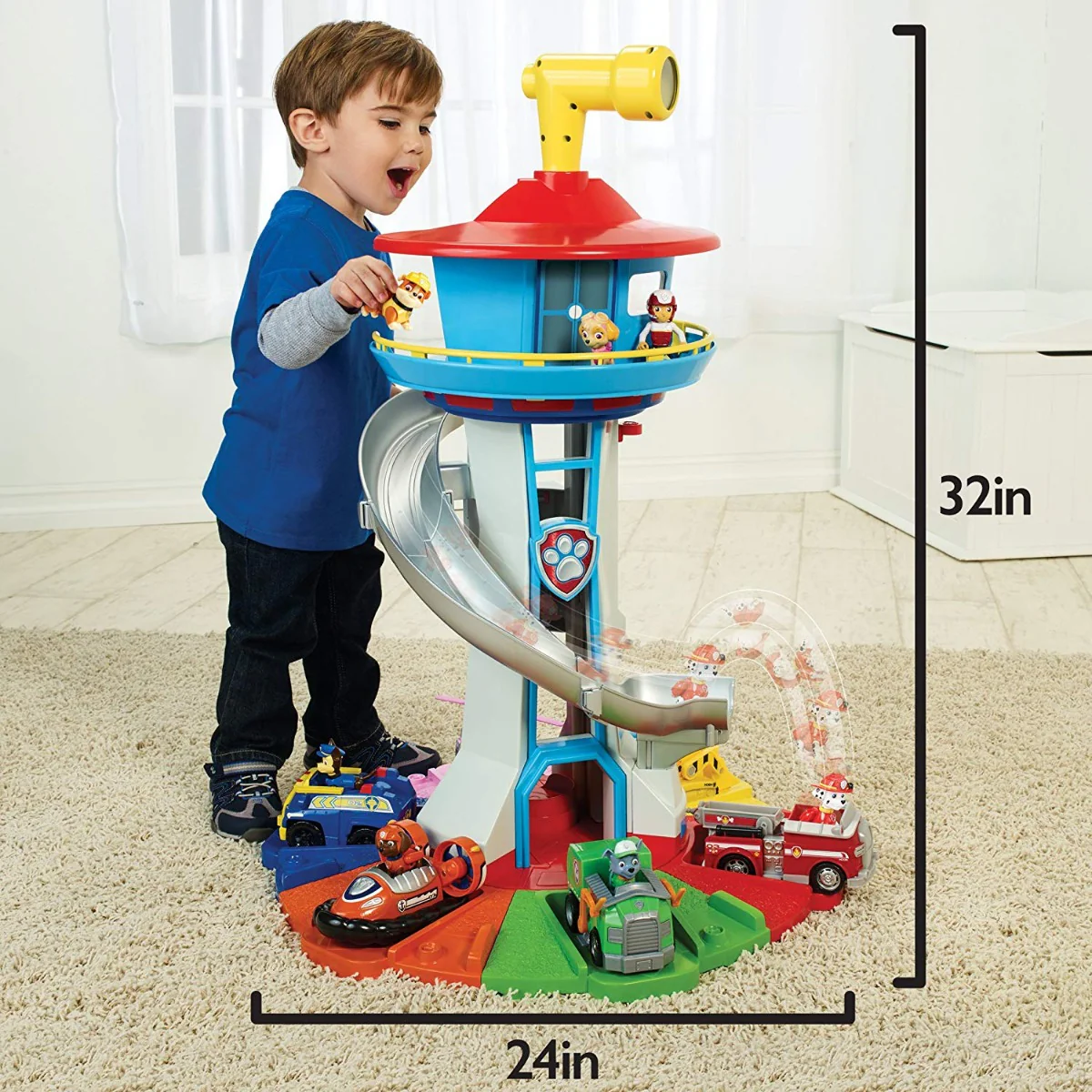 Paw Patrol My Size Lookout Tower with Exclusive Vehicle 6037842 - Image 7