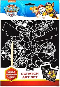 Paw Patrol Scratch Art Set 3233/PWSA